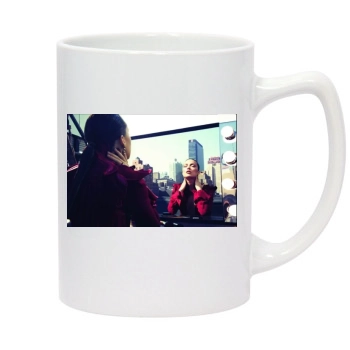 Olivia Wilde 14oz White Statesman Mug