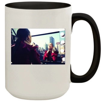 Olivia Wilde 15oz Colored Inner & Handle Mug