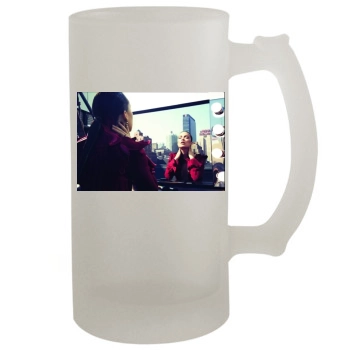 Olivia Wilde 16oz Frosted Beer Stein