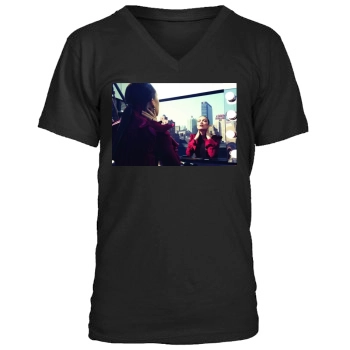 Olivia Wilde Men's V-Neck T-Shirt