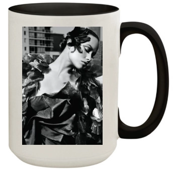 Olivia Wilde 15oz Colored Inner & Handle Mug