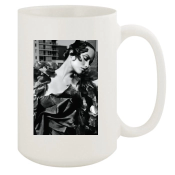 Olivia Wilde 15oz White Mug