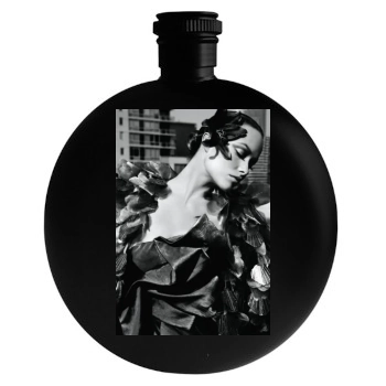 Olivia Wilde Round Flask