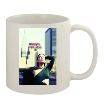 Olivia Wilde 11oz White Mug