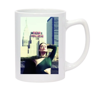 Olivia Wilde 14oz White Statesman Mug