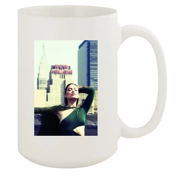 Olivia Wilde 15oz White Mug