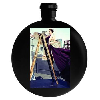 Olivia Wilde Round Flask