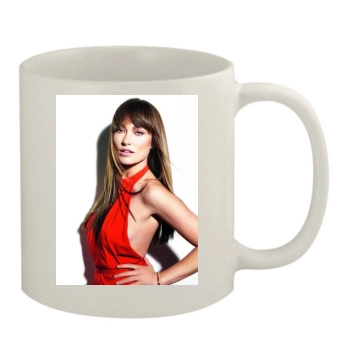 Olivia Wilde 11oz White Mug