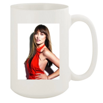 Olivia Wilde 15oz White Mug