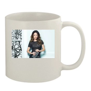 Olivia Wilde 11oz White Mug