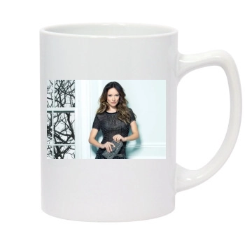 Olivia Wilde 14oz White Statesman Mug