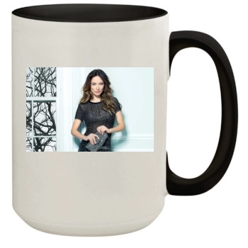 Olivia Wilde 15oz Colored Inner & Handle Mug