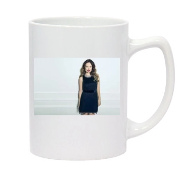 Olivia Wilde 14oz White Statesman Mug