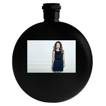 Olivia Wilde Round Flask