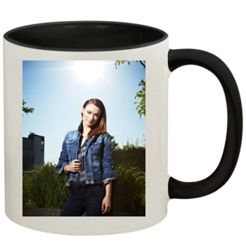 Olivia Wilde 11oz Colored Inner & Handle Mug