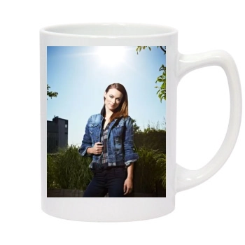 Olivia Wilde 14oz White Statesman Mug