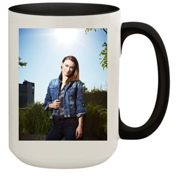 Olivia Wilde 15oz Colored Inner & Handle Mug