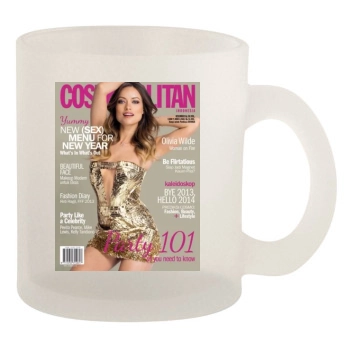 Olivia Wilde 10oz Frosted Mug