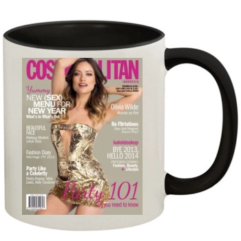 Olivia Wilde 11oz Colored Inner & Handle Mug