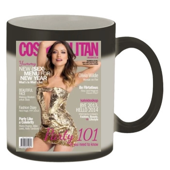 Olivia Wilde Color Changing Mug