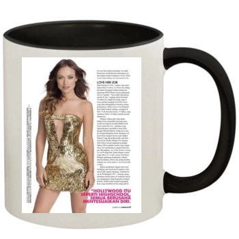 Olivia Wilde 11oz Colored Inner & Handle Mug