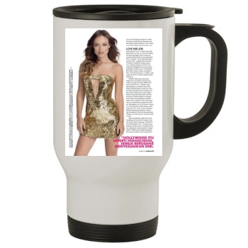 Olivia Wilde Stainless Steel Travel Mug