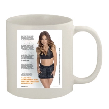 Olivia Wilde 11oz White Mug