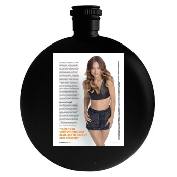 Olivia Wilde Round Flask