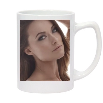 Olivia Wilde 14oz White Statesman Mug