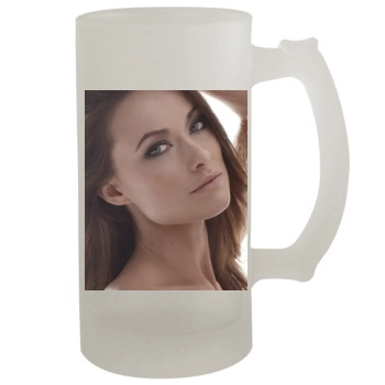 Olivia Wilde 16oz Frosted Beer Stein