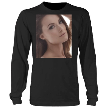 Olivia Wilde Men's Heavy Long Sleeve TShirt