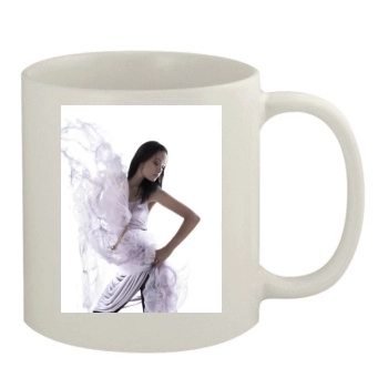 Olivia Wilde 11oz White Mug