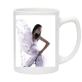 Olivia Wilde 14oz White Statesman Mug