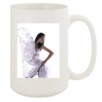 Olivia Wilde 15oz White Mug