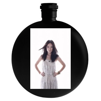 Olivia Wilde Round Flask