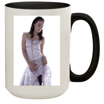 Olivia Wilde 15oz Colored Inner & Handle Mug