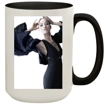 Olivia Wilde 15oz Colored Inner & Handle Mug