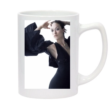 Olivia Wilde 14oz White Statesman Mug