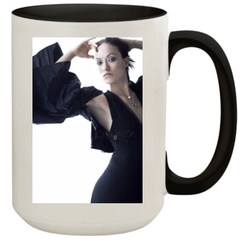 Olivia Wilde 15oz Colored Inner & Handle Mug