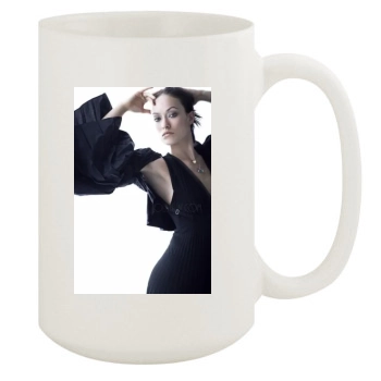 Olivia Wilde 15oz White Mug