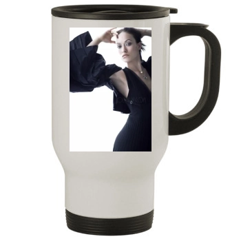 Olivia Wilde Stainless Steel Travel Mug