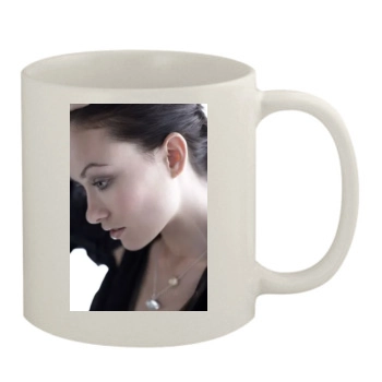 Olivia Wilde 11oz White Mug