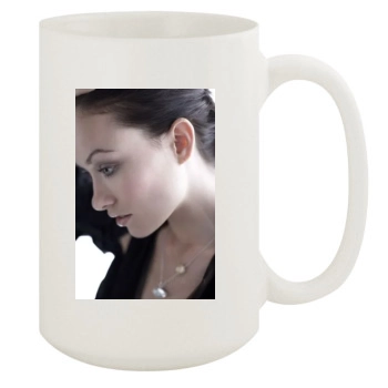 Olivia Wilde 15oz White Mug