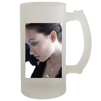 Olivia Wilde 16oz Frosted Beer Stein