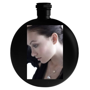 Olivia Wilde Round Flask