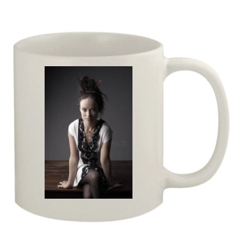 Olivia Wilde 11oz White Mug