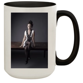 Olivia Wilde 15oz Colored Inner & Handle Mug