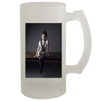 Olivia Wilde 16oz Frosted Beer Stein