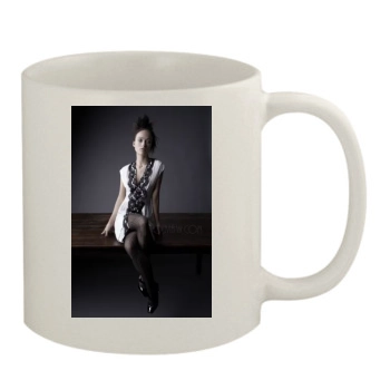 Olivia Wilde 11oz White Mug