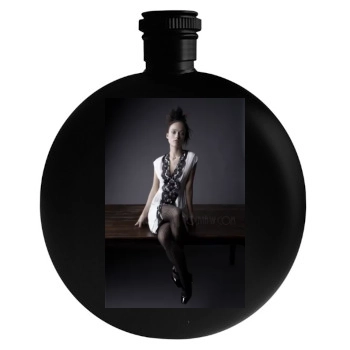 Olivia Wilde Round Flask